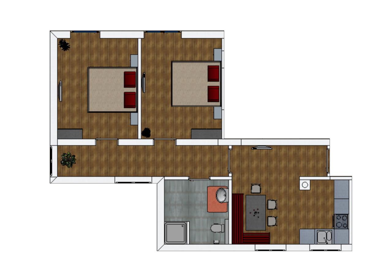 Pension Appartement Lanzer Moosburg Dış mekan fotoğraf